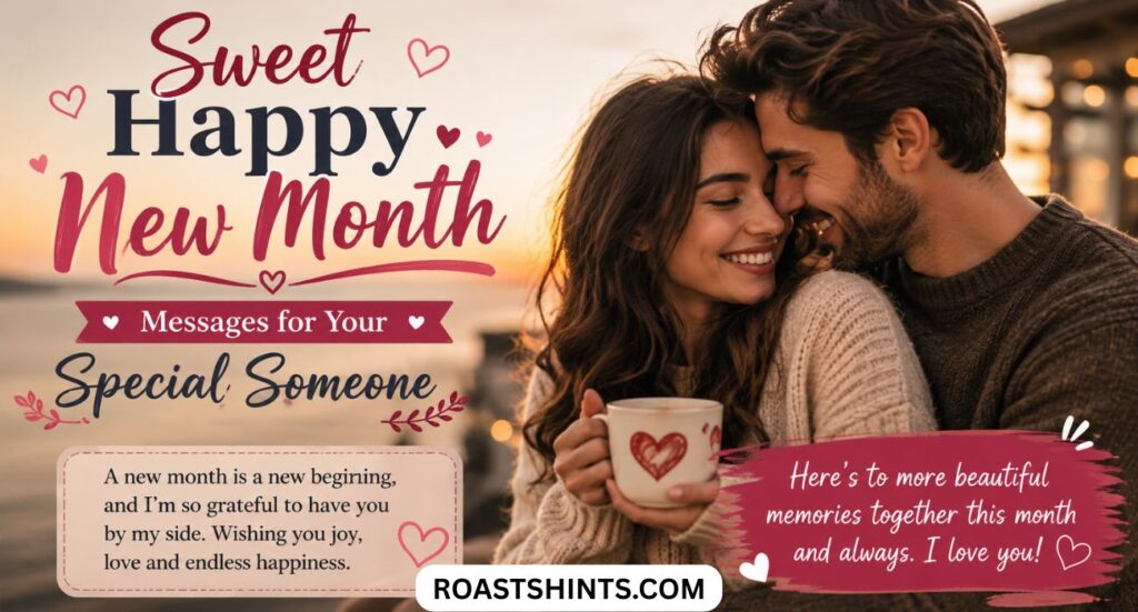 250 Romantic Happy New Month Messages to My Love