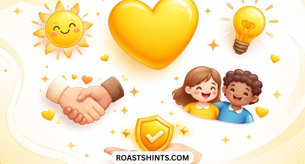 Yellow Heart Emoji Meaning and How to Respond to It