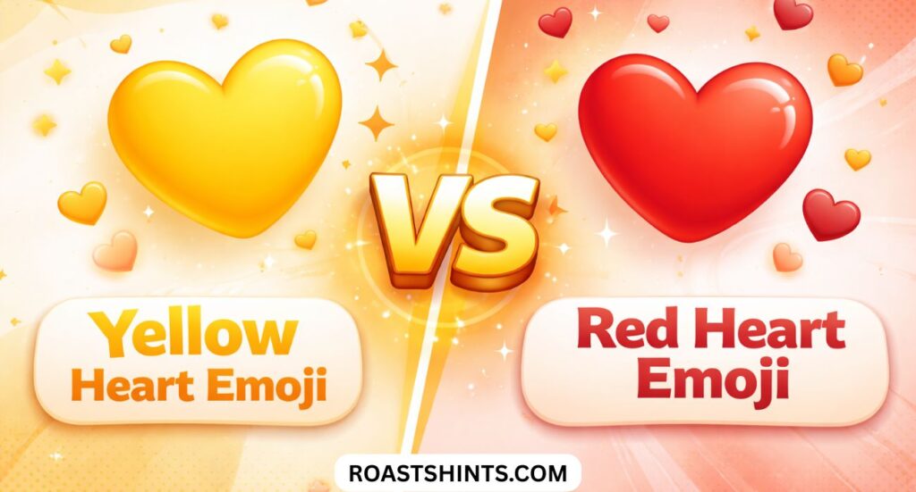 Yellow Heart Emoji Meaning and How to Respond to It