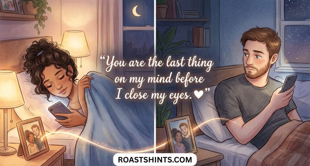 250+ Heartfelt Good Night Messages For Long Distance Relationships