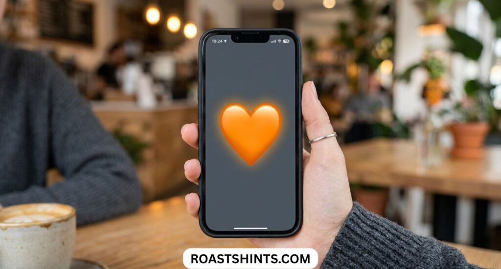 Orange Heart Emoji Meaning and How to Respond to It