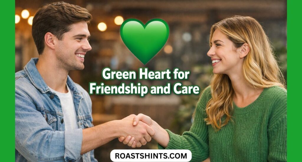 What Does a Green Heart Emoji Mean and How to Respond to It?