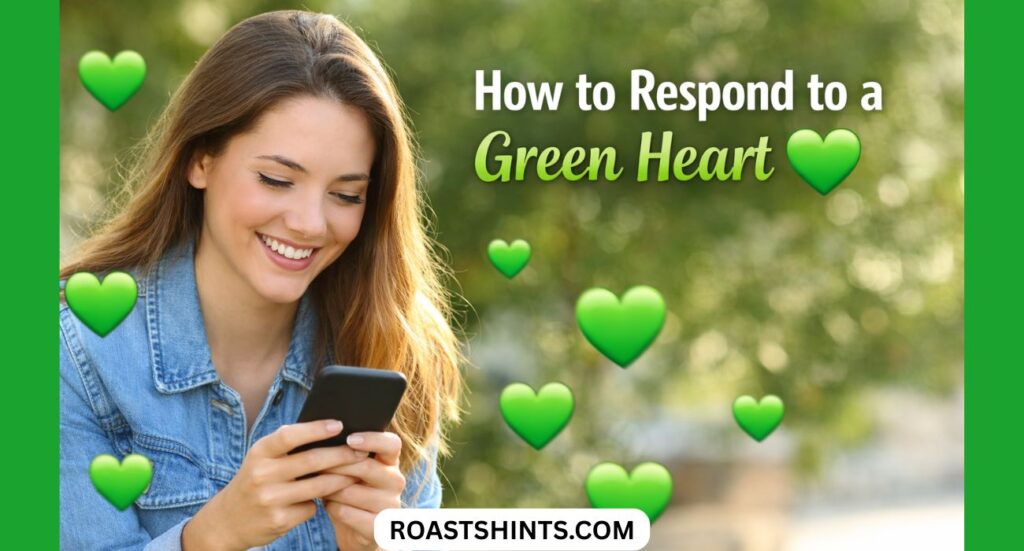 What Does a Green Heart Emoji Mean and How to Respond to It?