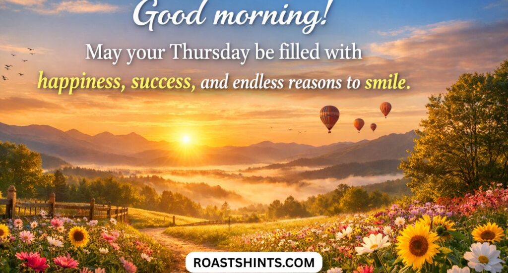 Positive Good Morning Thursday Quotes to Inspire a Bright Day