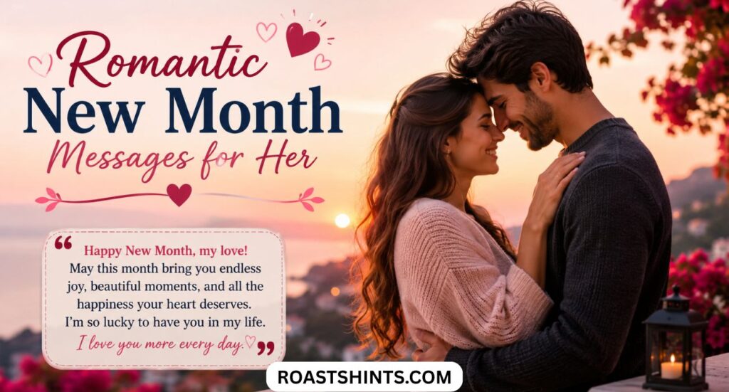 250 Romantic Happy New Month Messages to My Love