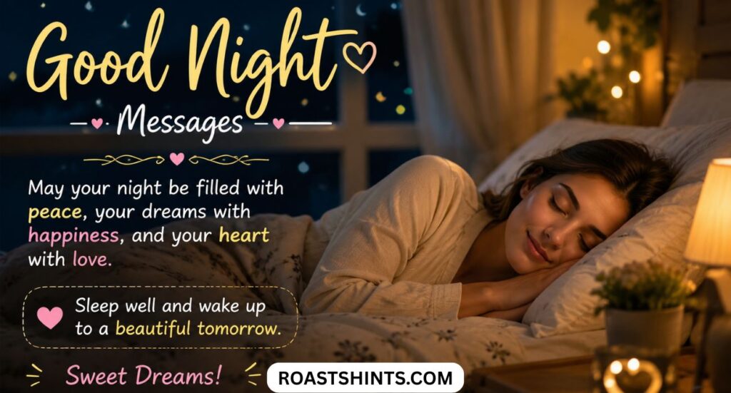 150+ Heart-Touching Goodnight Messages to Warm the Heart