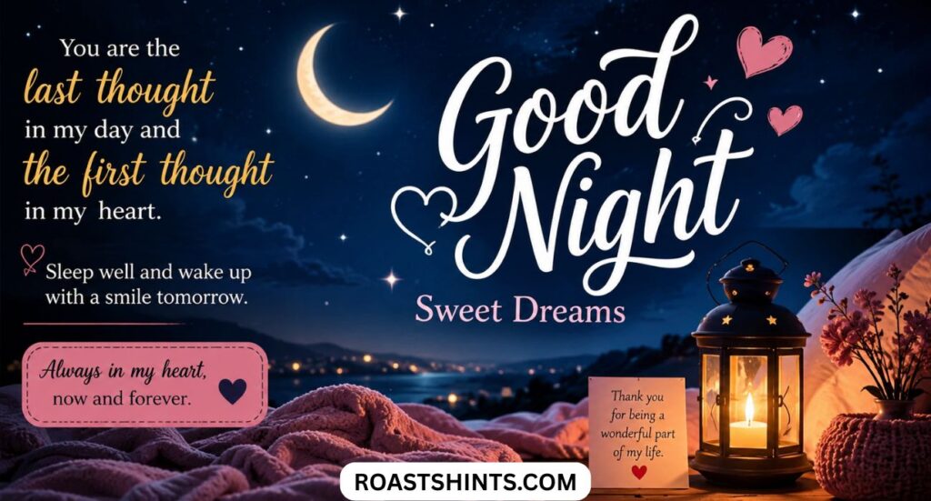 150+ Heart-Touching Goodnight Messages to Warm the Heart