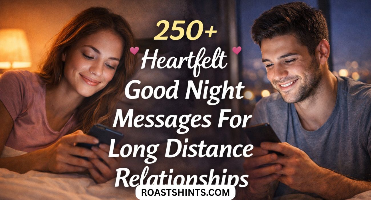 250+ Heartfelt Good Night Messages For Long Distance Relationships