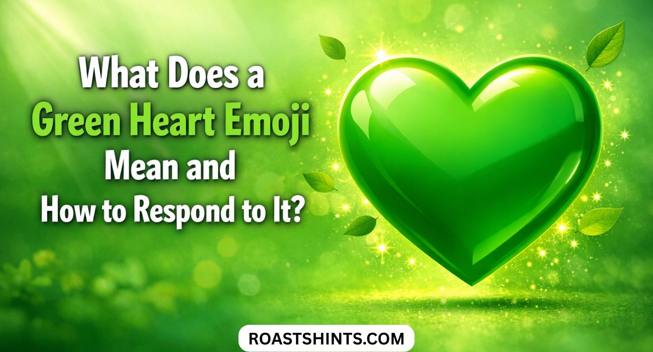 What Does a Green Heart Emoji Mean and How to Respond to It?