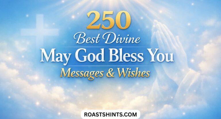 250 Best Divine May God Bless You Messages & Wishes