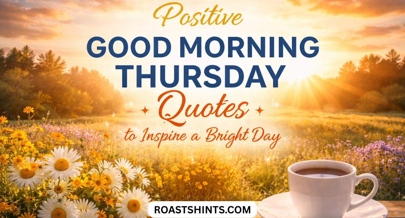 Positive Good Morning Thursday Quotes to Inspire a Bright Day