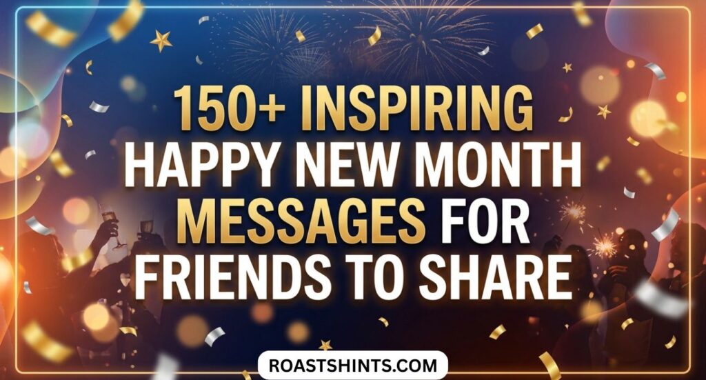 150+ Inspiring Happy New Month Messages for Friends to Share