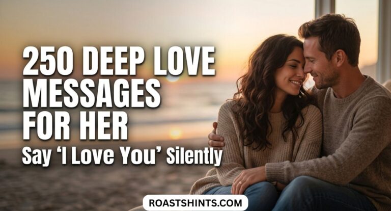 250 Deep Love Messages for Her, Say 'I Love You' Silently