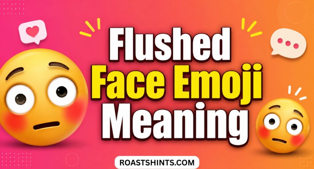 Flushed Face Emoji Meaning Explained In Simple Words
