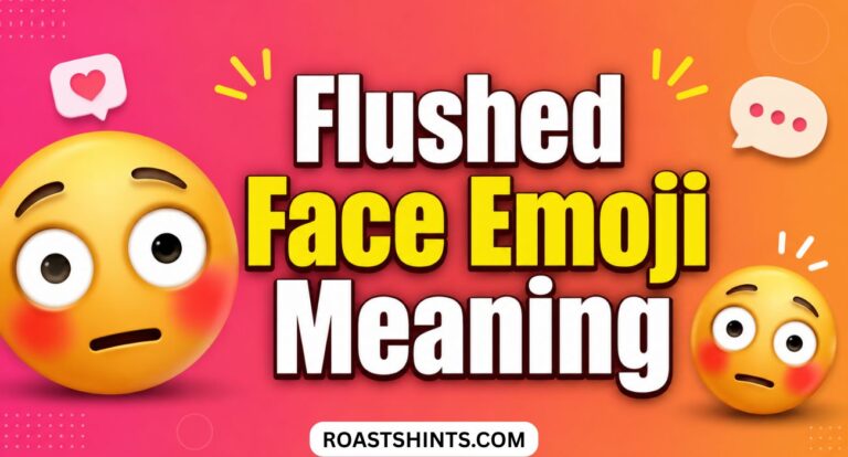 Flushed Face Emoji Meaning Explained In Simple Words